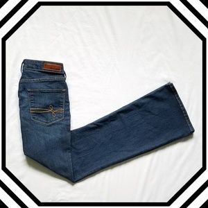 Levi's Modern Boot Cut Mid Rise Dark Wash Jeans